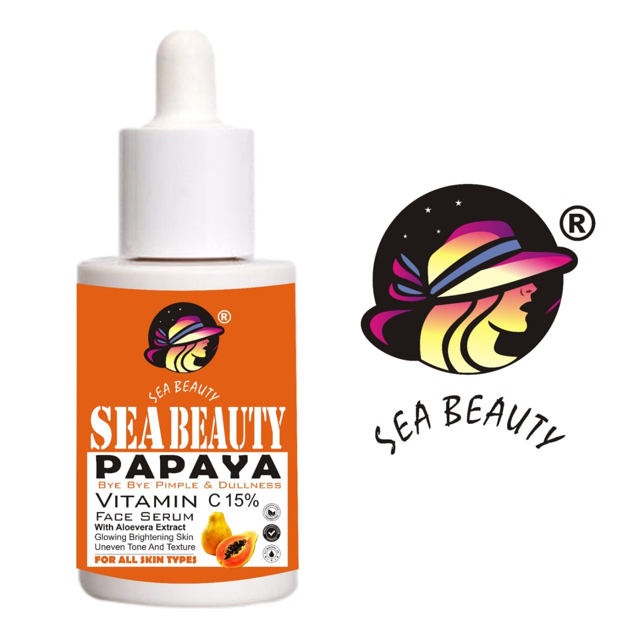 SEA BEAUTY PAPAYA FACE SERUM